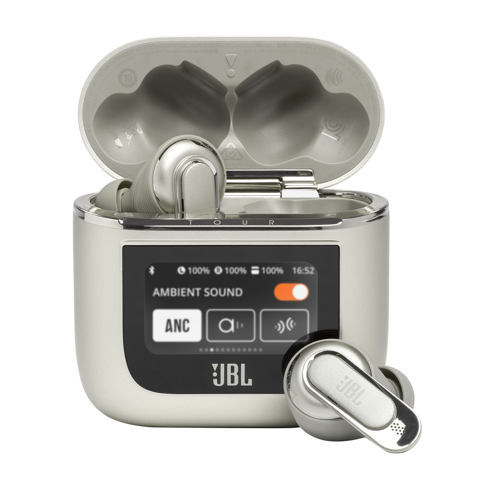 JBL Tour Pro 2 Champagne In-Ear Headphones